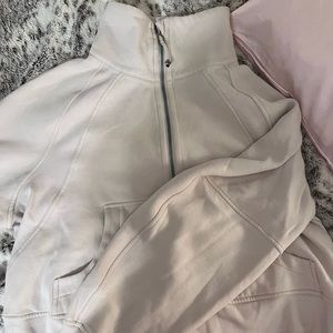 Scuba Oversized Funnel Neck Half Zip